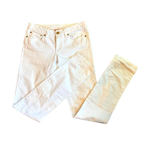 Tory Burch Super Skinny White Jeans - 28 - Picture 1 of 7